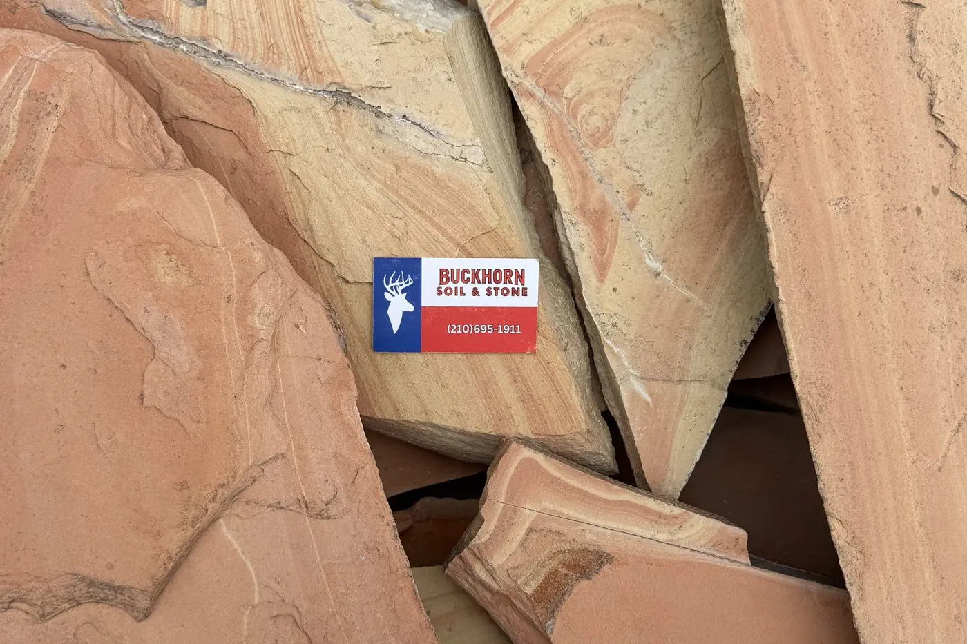 Mexican Rose flagstone