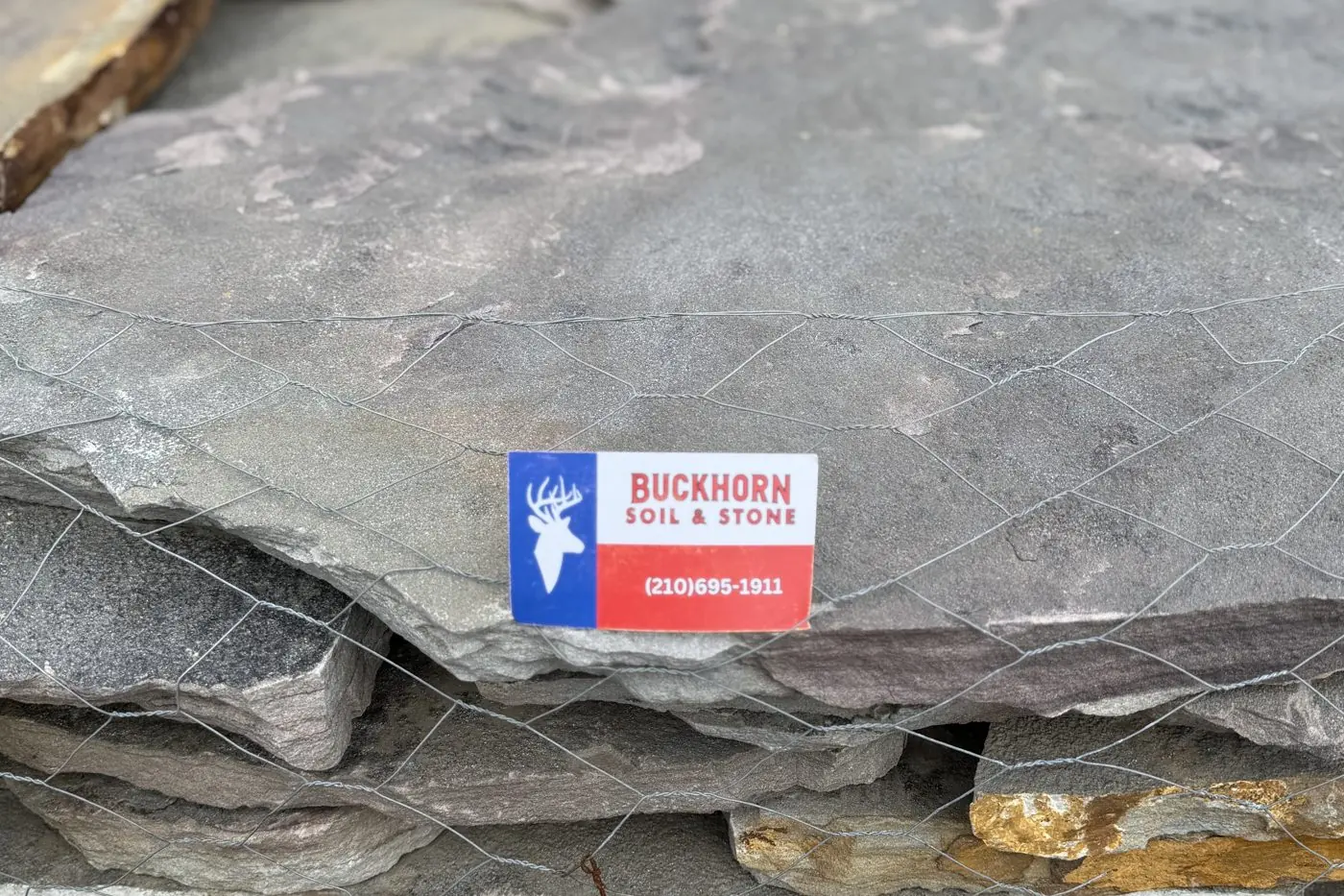 Cherokee Gray (Oklahoma Blue) flagstone