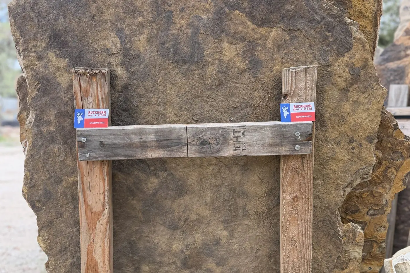 Large Oklahoma Select flagstone slab