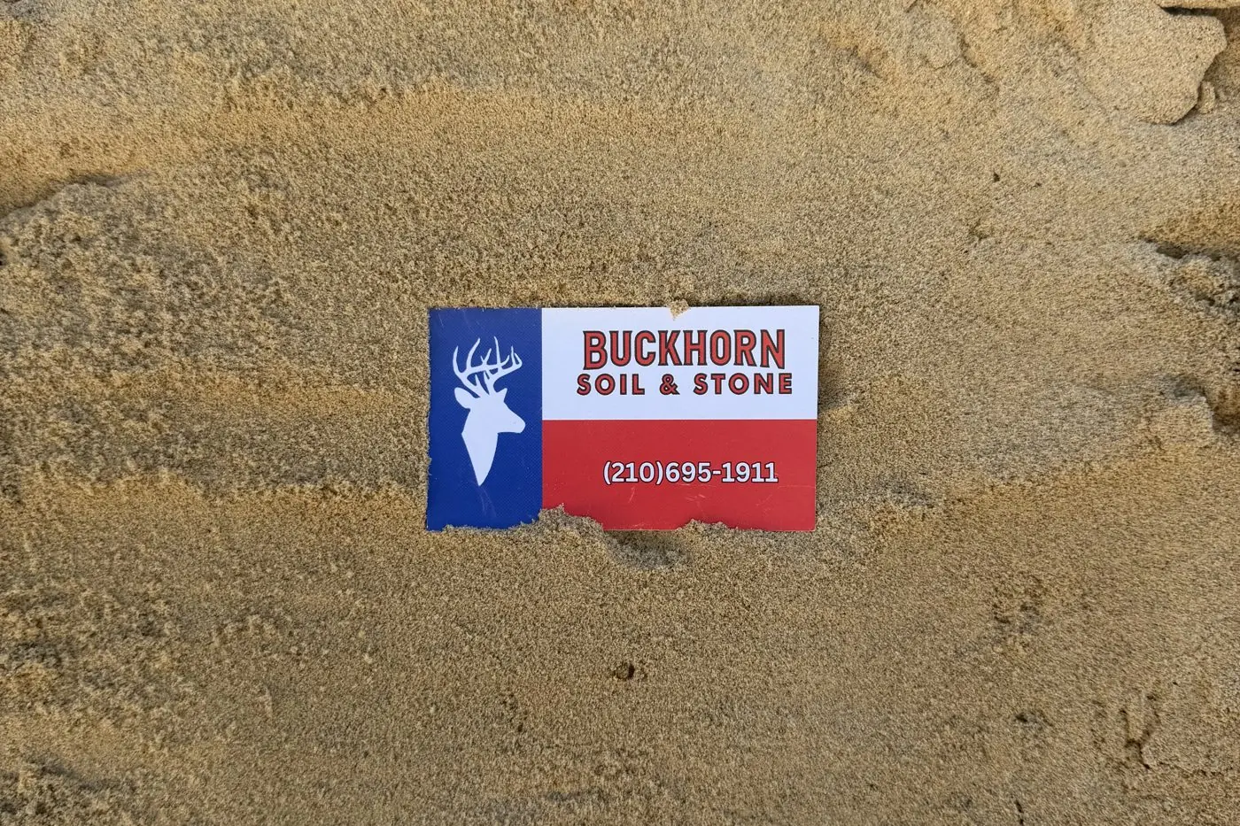 Sand products at Buckhorn Soil and Stone