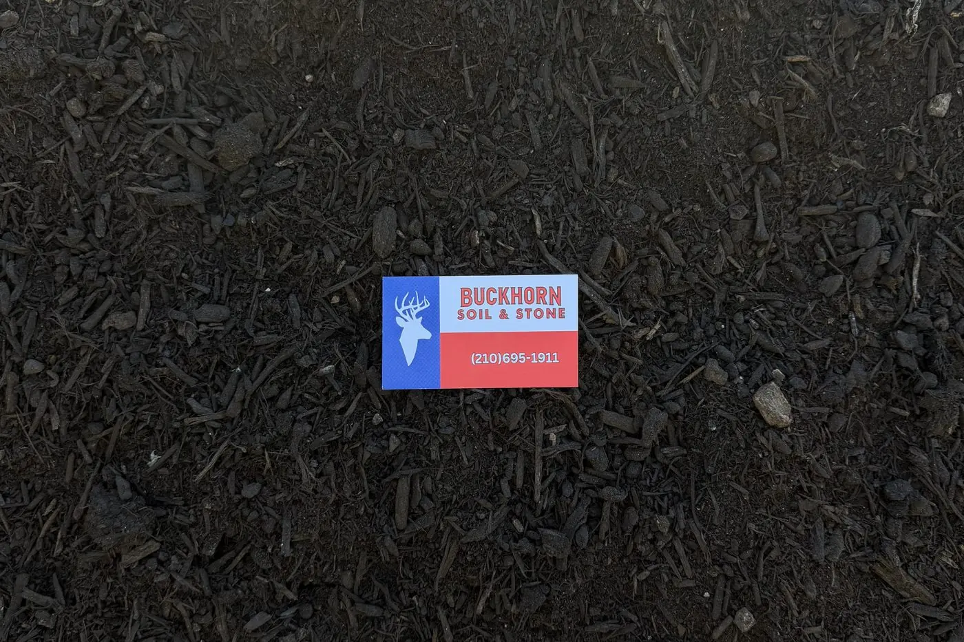 Alamo Gro Compost in the Buckhorn yard