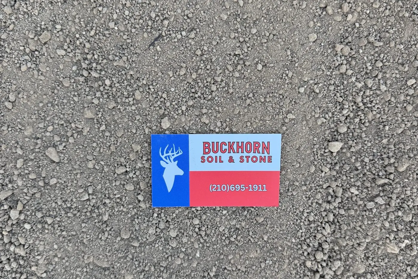 Screened Topsoil in the Buckhorn yard